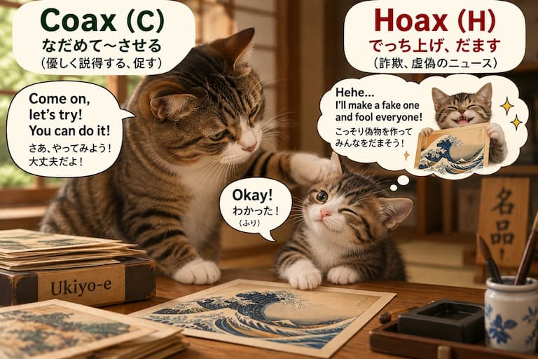 New-05coax_hoax2-cats - 現役通訳ガイドも愛用 | Beyond AI ブログ